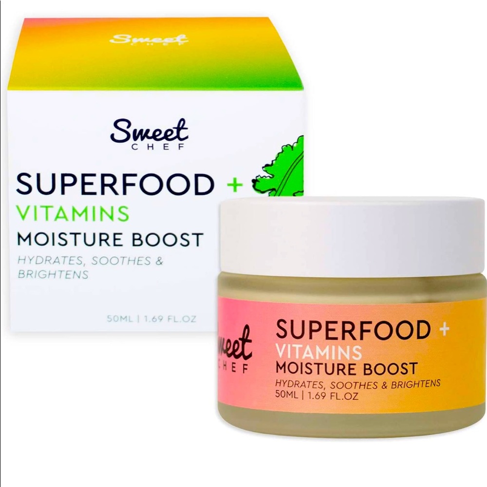 Sweet Chef Superfood + Vitamins Moisture Boost Moisturizing Whipped Facial Cream